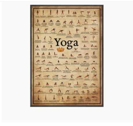 Yoga-affisch